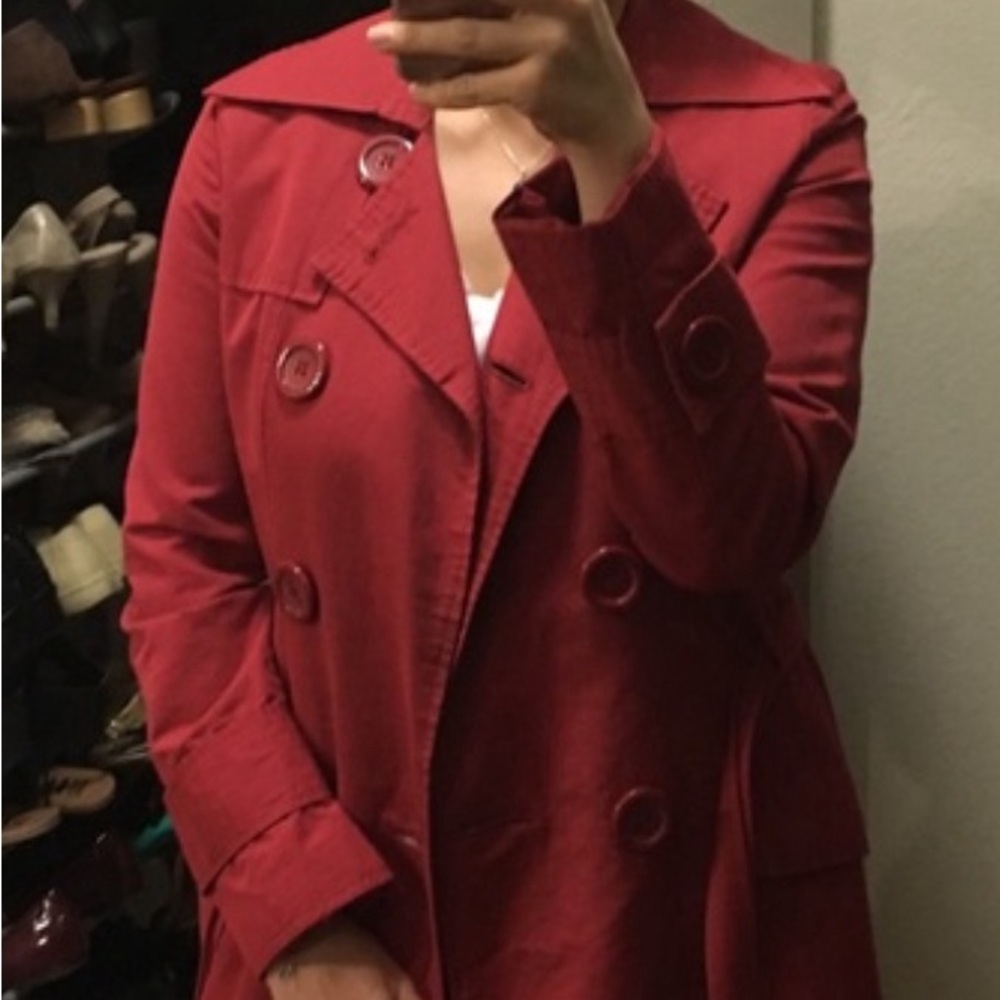 TULLE red coat